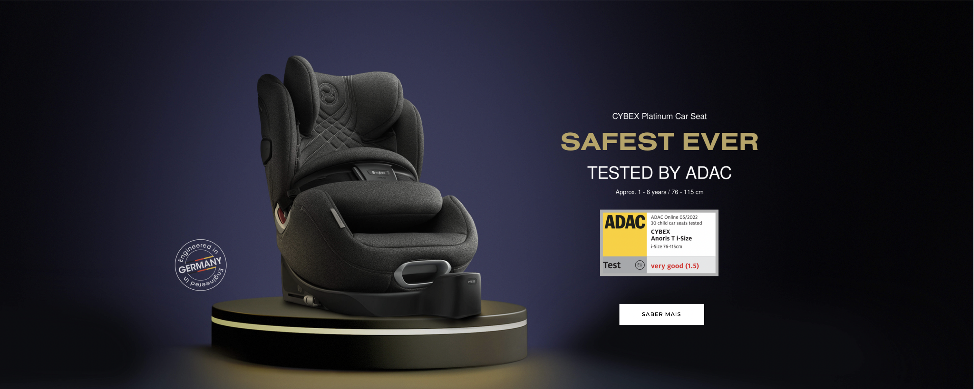 Cybex | ANORIS T i-SIZE | A cadeira auto com AirBag incorporado | Airbag tecnologie