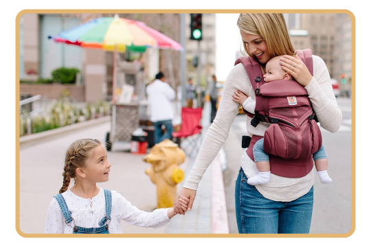 Babywearing vantagens