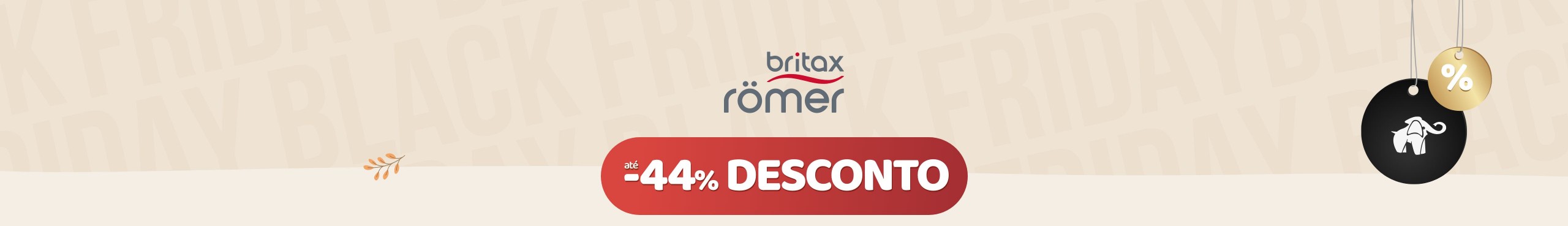 BLACK FRIDAY BRITAX ROMER descontos até -44%