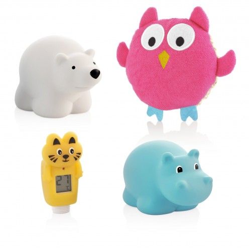KIT TERMÓMETRO E BRINQUEDOS DE BANHO BATH KIT KIT TERMÓMETRO E BRINQUEDOS DE BANHO BATH KIT