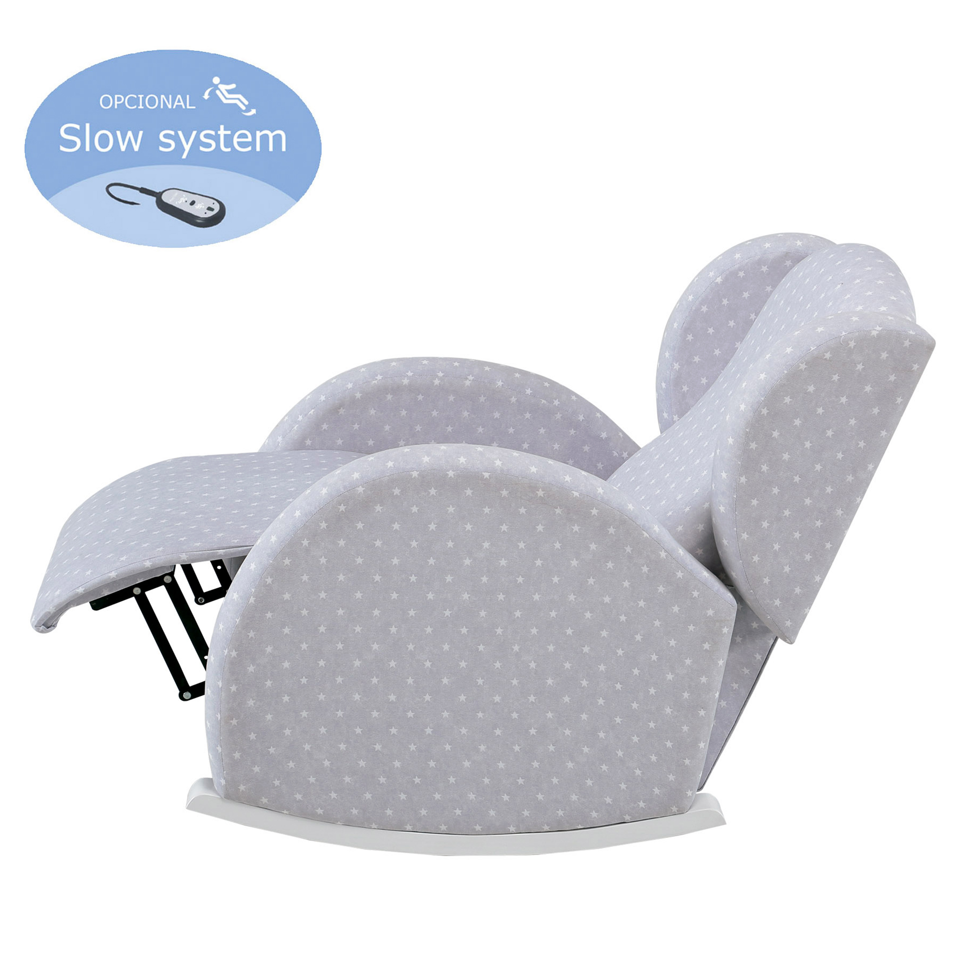 SOFÁ FLORAL SISTEMA LENTO