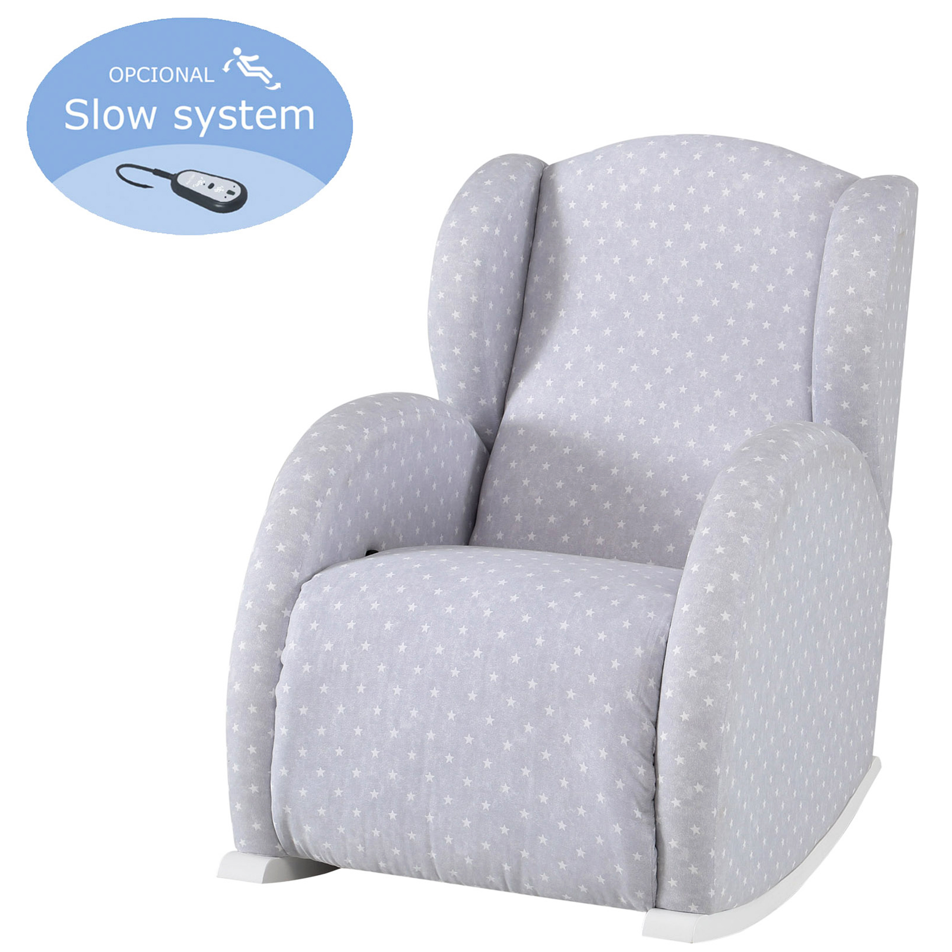 SOFÁ FLORAL SISTEMA LENTO