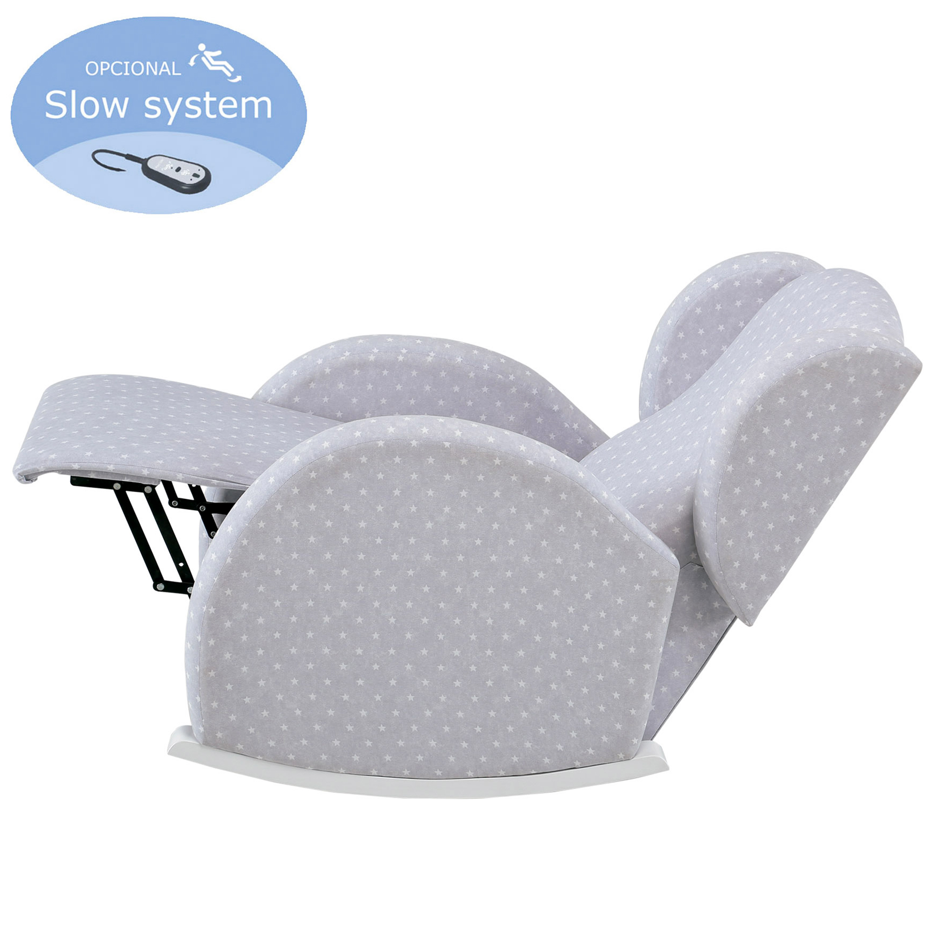 SOFÁ FLORAL SISTEMA LENTO