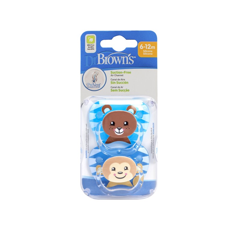 CHUPETAS PREVENT SUCTION-FREE 6-12M