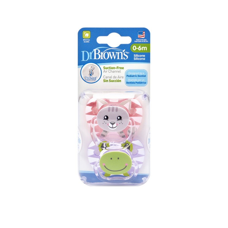 CHUPETAS PREVENT SUCTION-FREE 0-6M