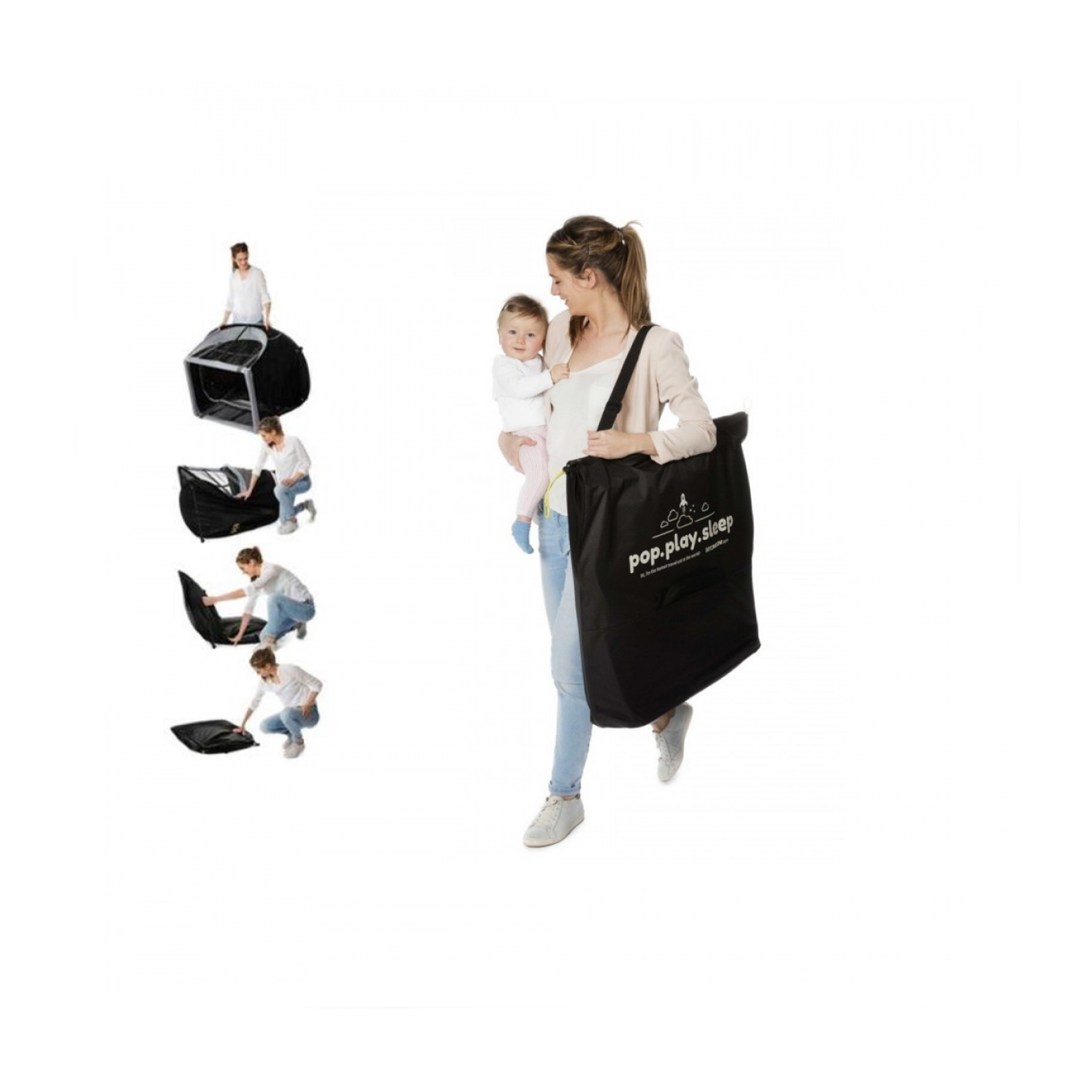 BERÇO DE VIAGEM POP PLAY SLEEP