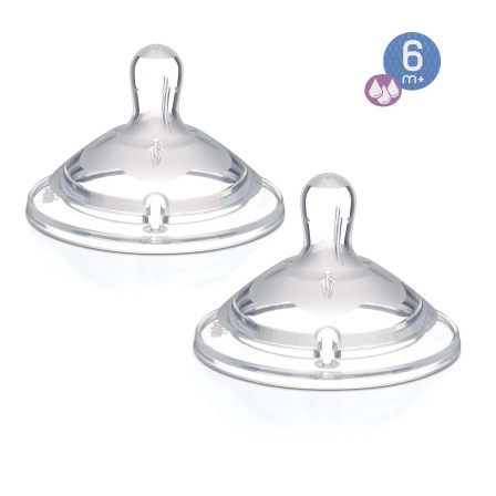 TETINA NATURAL FEELING SILICONE 6M+ FLUXO RPIDO