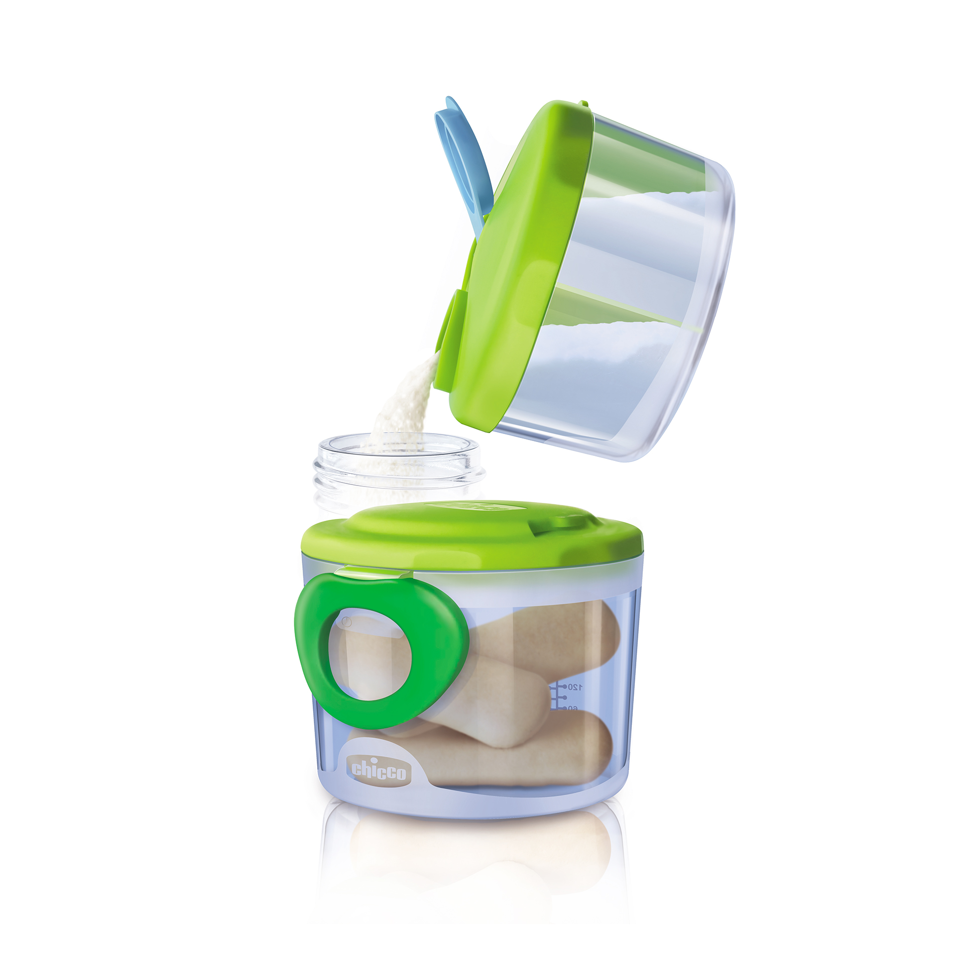 DISPENSADOR DE LEITE EM PÓ 2 EM 1 0M+