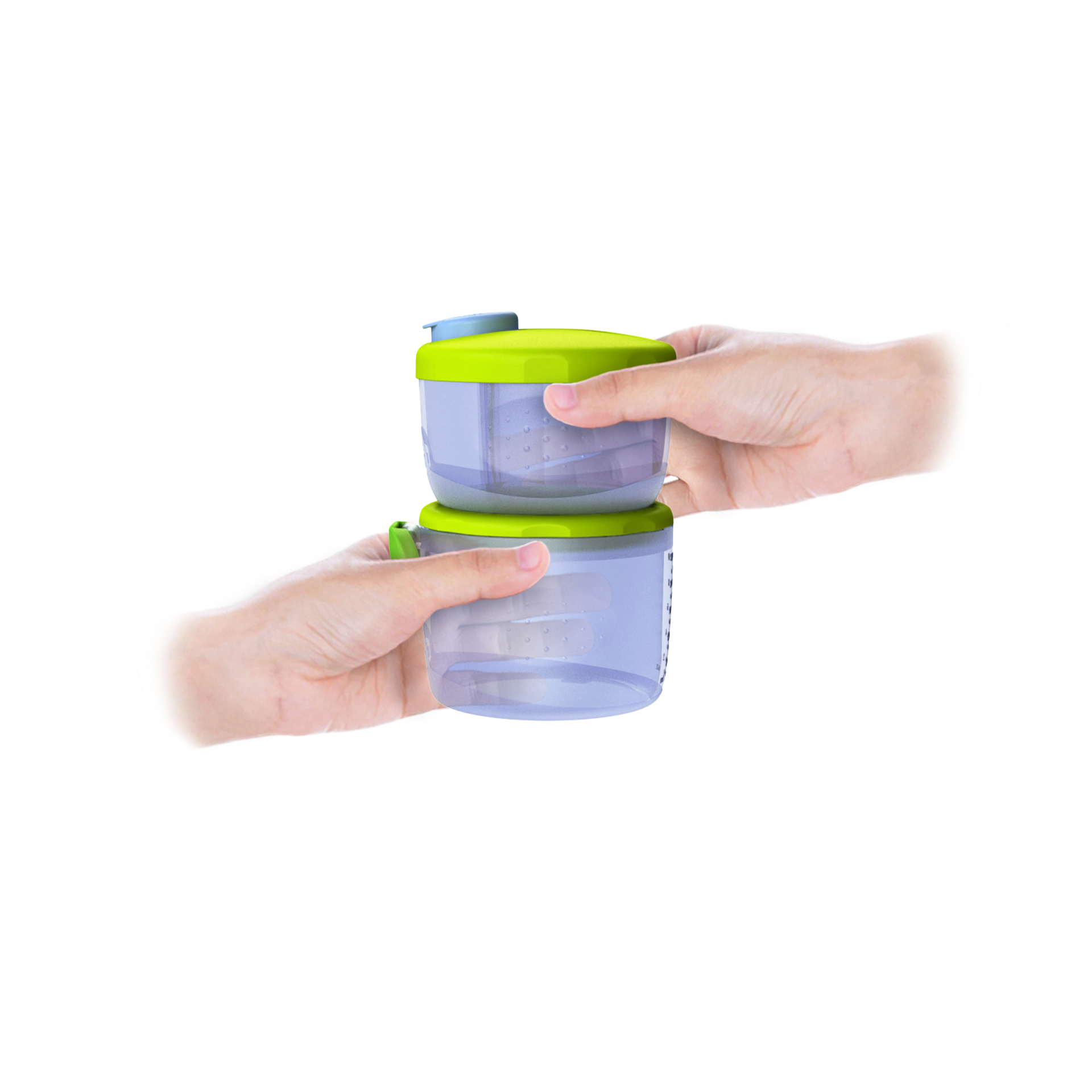 DISPENSADOR DE LEITE EM PÓ 2 EM 1 0M+