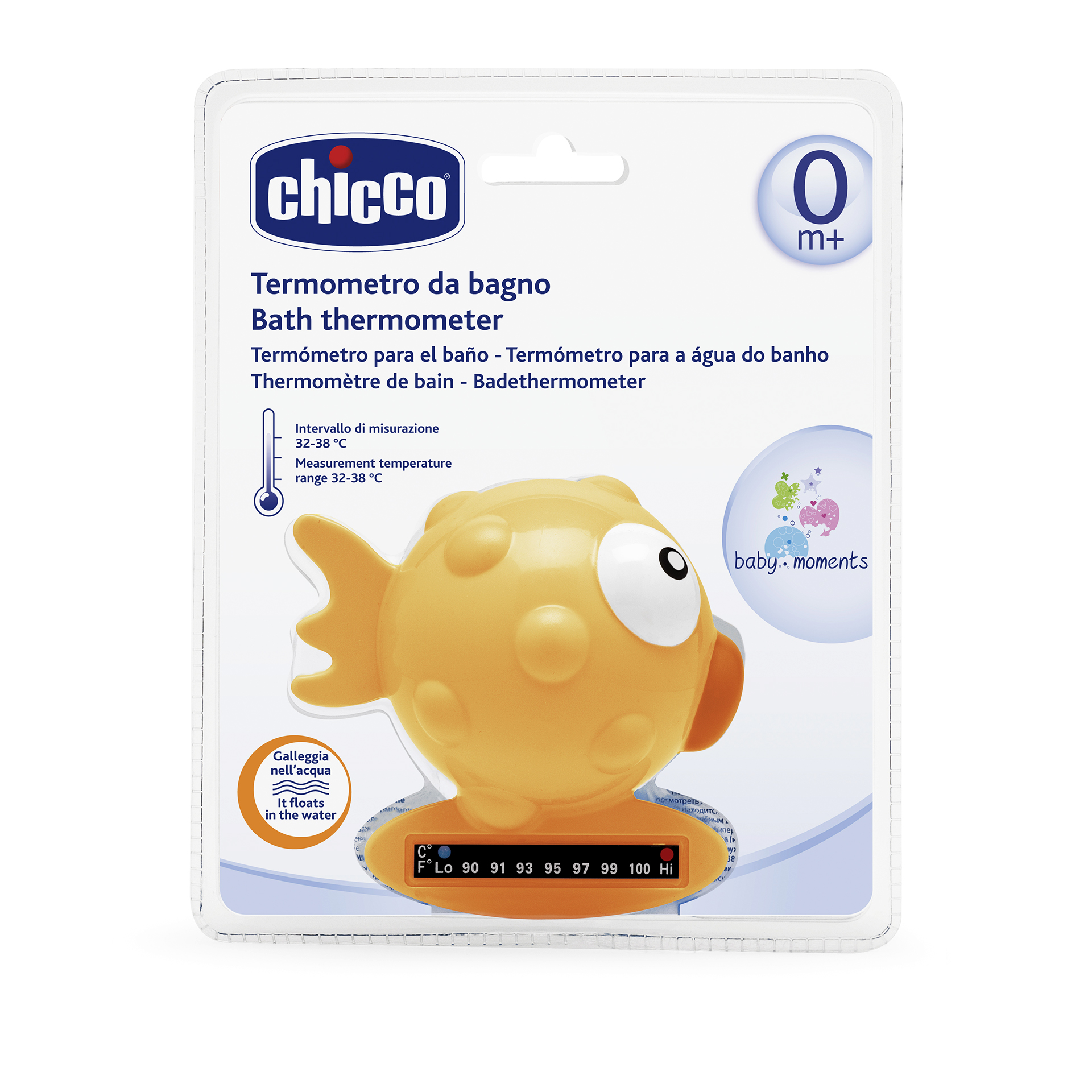 TERMÓMETRO DE BANHO PEIXE BALÃO