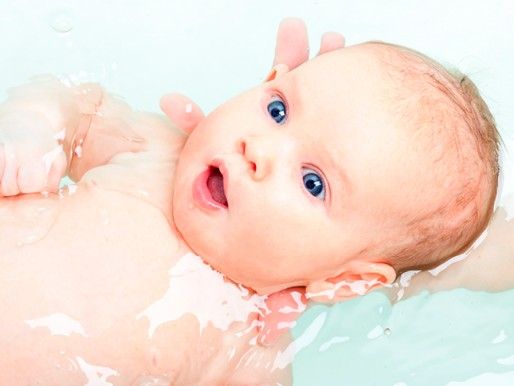 Higiene do bebé após o banho