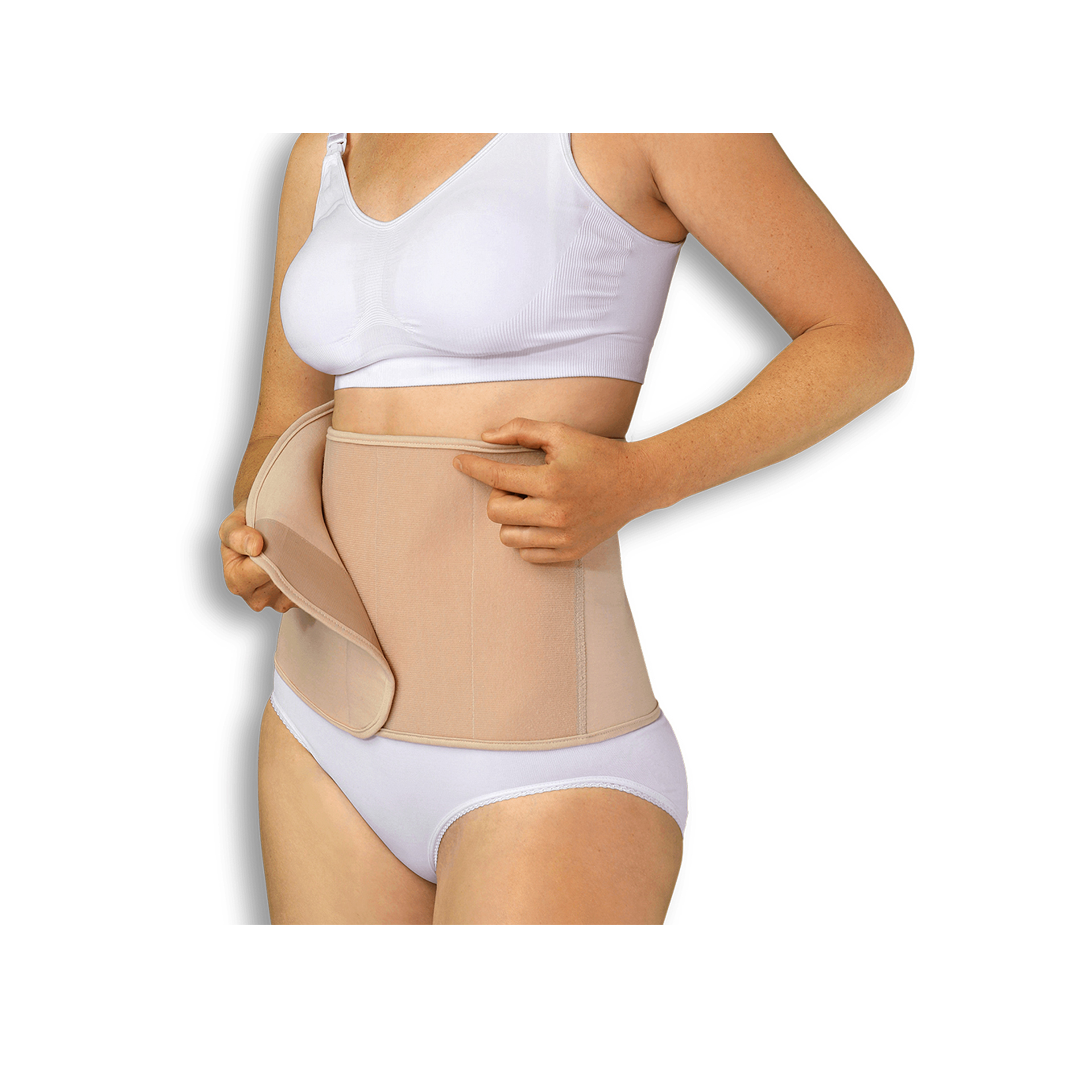 FAIXA PÓS-PARTO AJUSTÁVEL EM ALGODÃO ORGÂNICO