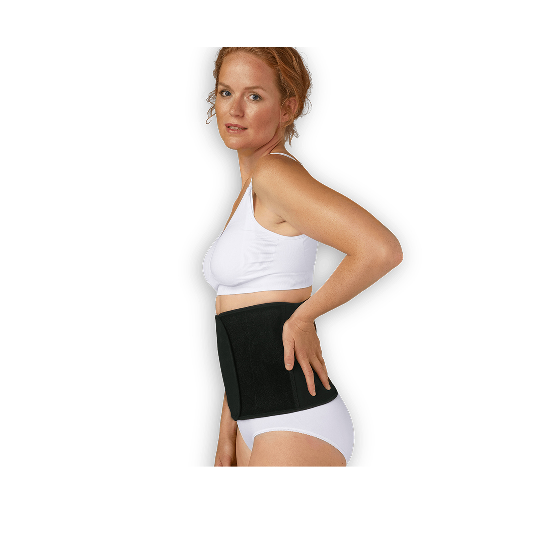 FAIXA PÓS-PARTO AJUSTÁVEL EM ALGODÃO ORGÂNICO