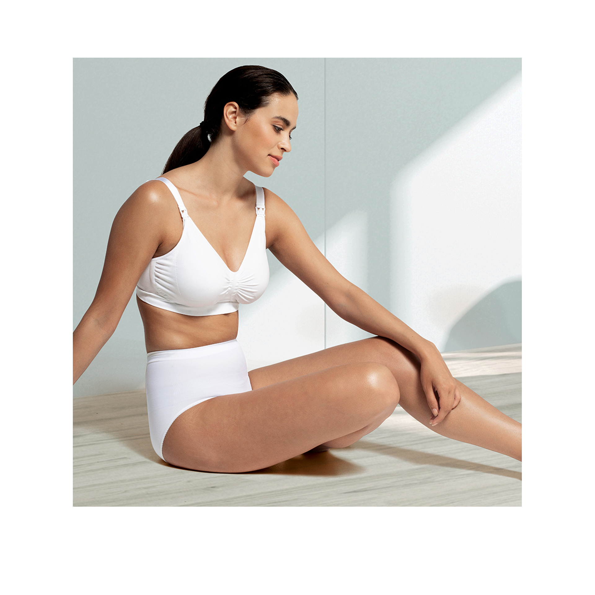 SOUTIEN DE AMAMENTAÇÃO SEM COSTURAS COM AROS DE GEL