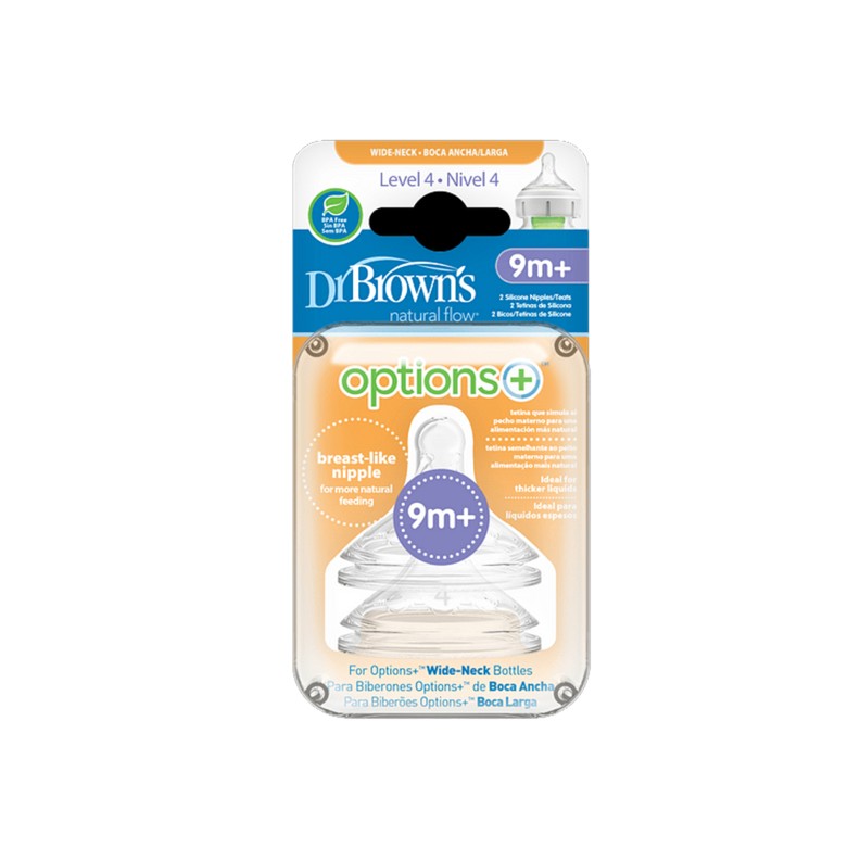TETINA GARGALO LARGO SILICONE NIVEL 4 OPTIONS +
