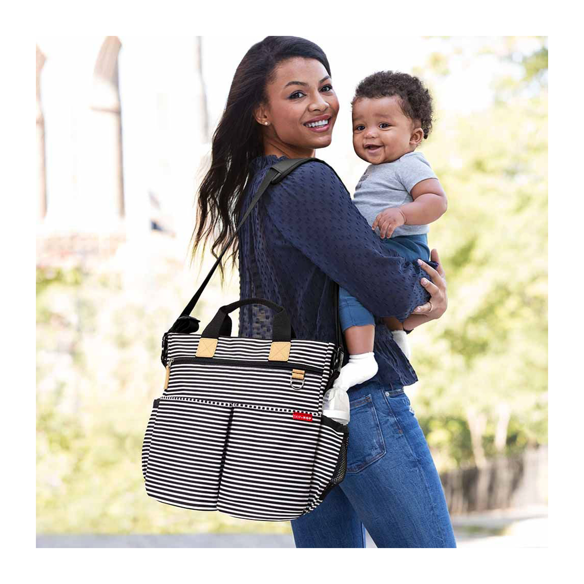 MALA DUO SIGNATURE BLACK WHITE STRIPE