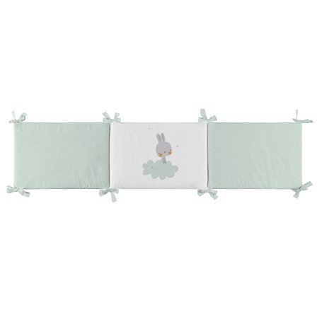 TEXTIL REVERSÍVEL CONEJITO MENTA