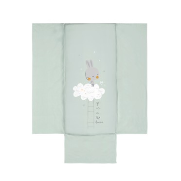TEXTIL REVERSVEL CONEJITO MENTA