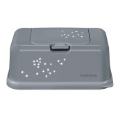 PORTA-TOALHITAS FUNKYBOX ESTRELAS CINZA