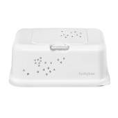 PORTA-TOALHITAS FUNKYBOX ESTRELAS BRANCO