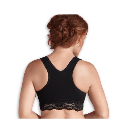 SOUTIEN DE AMAMENTAÇÃO CRUZADO EM RENDA PRETO