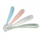 CONJUNTO DE 4 COLHERES 1 IDADE SILICONE