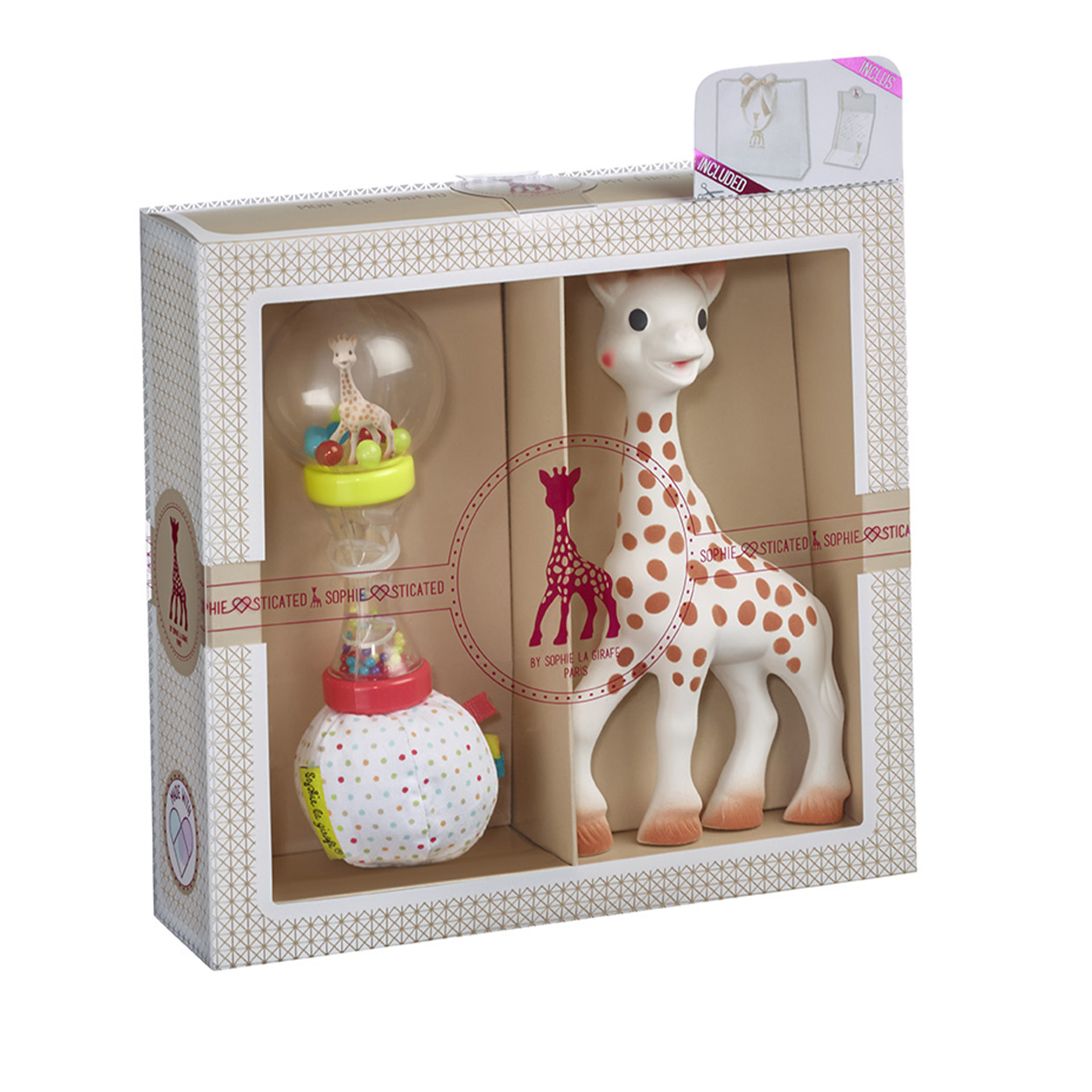 SET GIRAFA + ROCA MARACAS SOPHIE LA GIRAFE