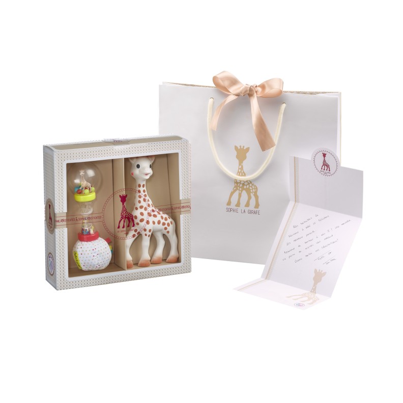 SET GIRAFA + ROCA MARACAS SOPHIE LA GIRAFE