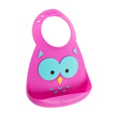 BABETE SILICONE CORUJA