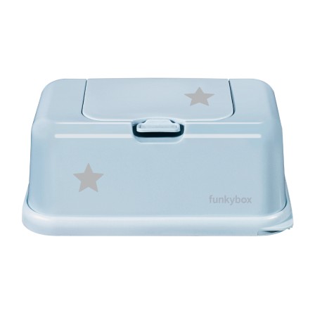 PORTA-TOALHITAS FUNKYBOX ESTRELA AZUL PASTEL
