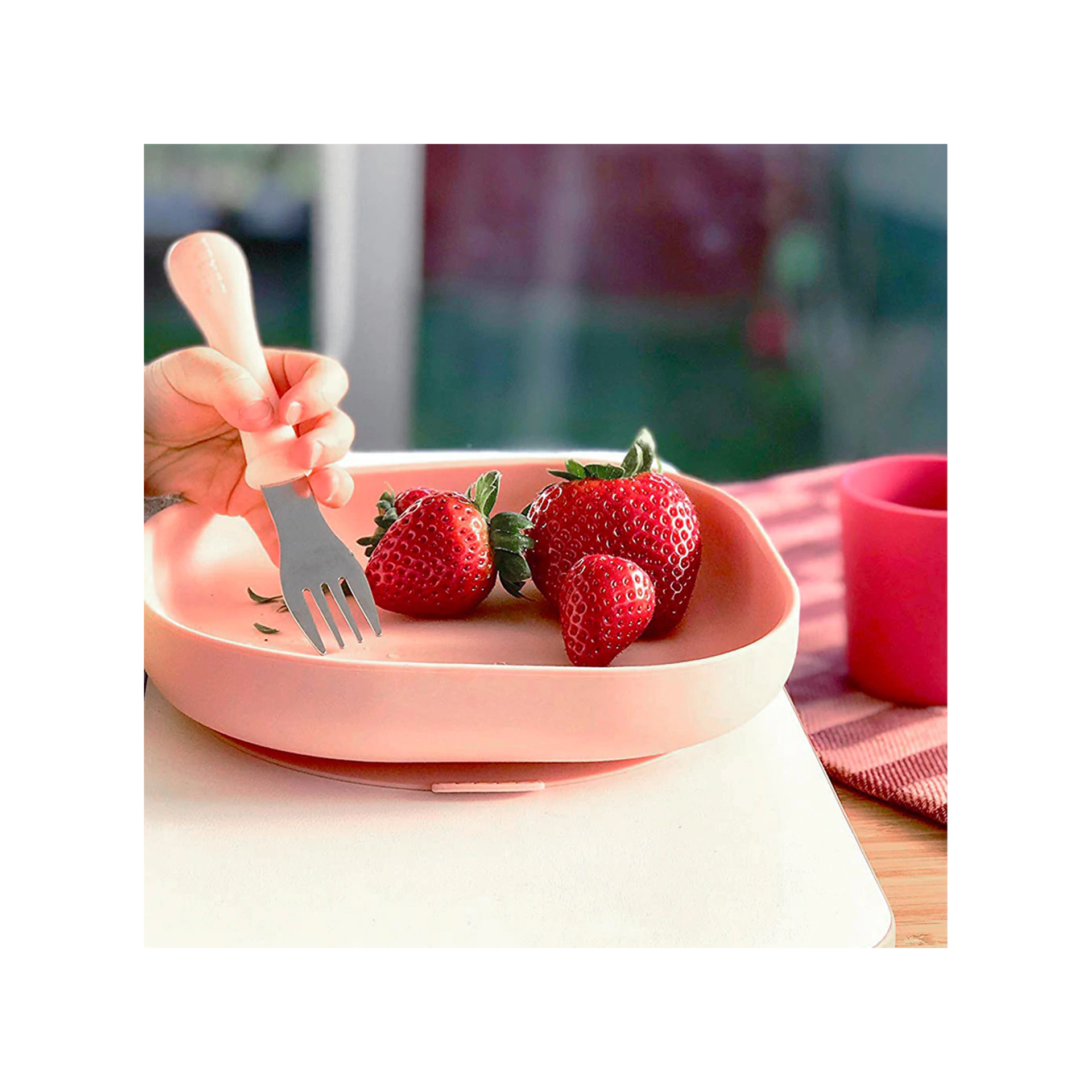 PRATO SILICONE COM VENTOSA