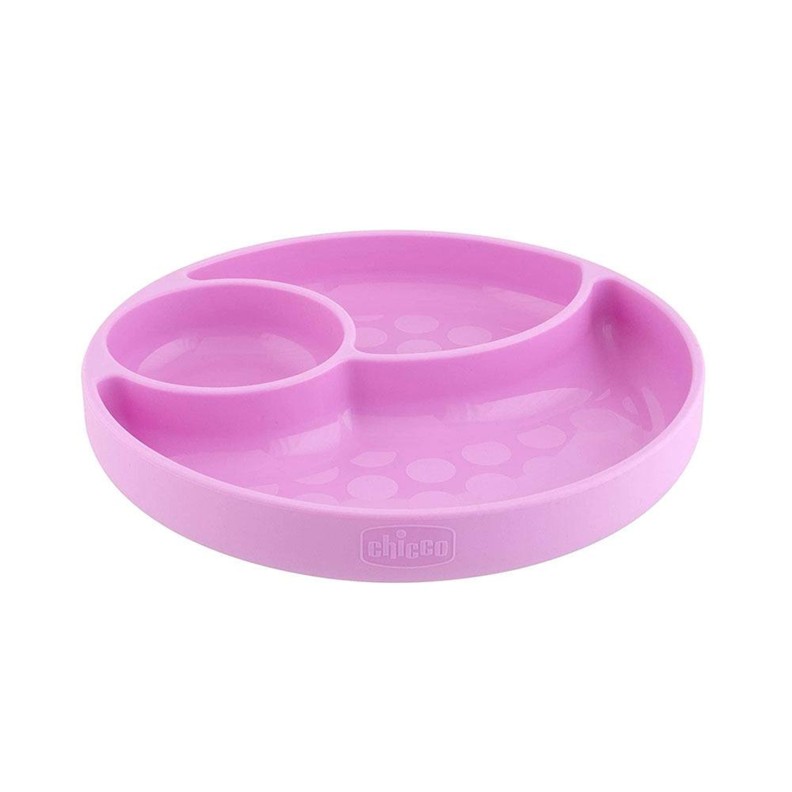 PRATO SILICONE COM DIVISRIAS