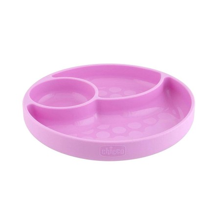 PRATO SILICONE COM DIVISRIAS