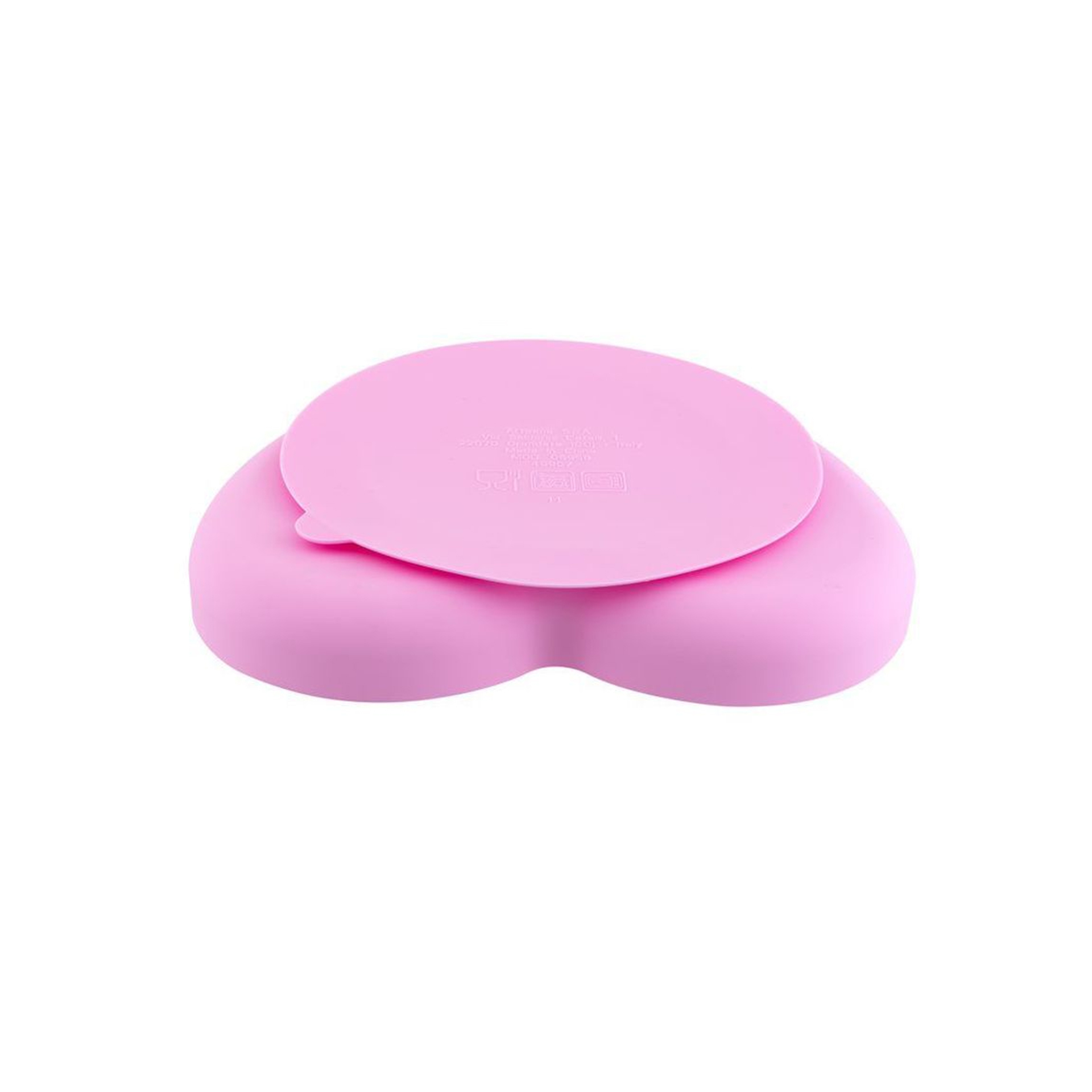 PRATO SILICONE HEART COM VENTOSA