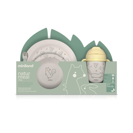 CONJUNTO DE REFEIÇÃO NATURMEAL CHIP
