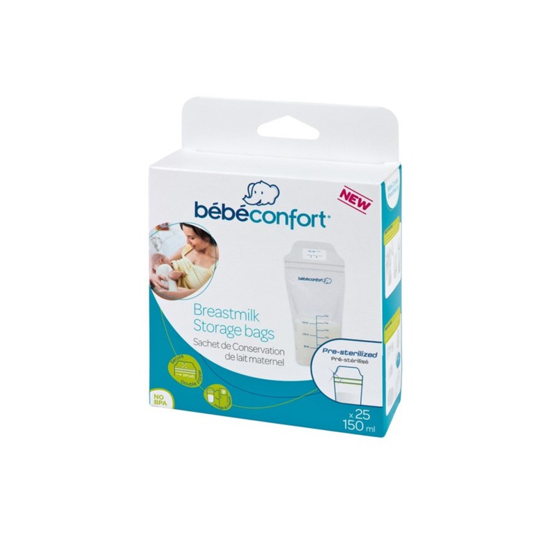 SACOS DE ARMAZENAMENTO DE LEITE X25