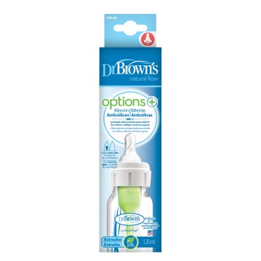 BIBERO GARGALO ESTREITO OPTIONS + 120ML