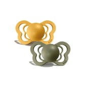 CHUPETAS BIBS COUTURE LATEX HONEY BEE/OLIVE