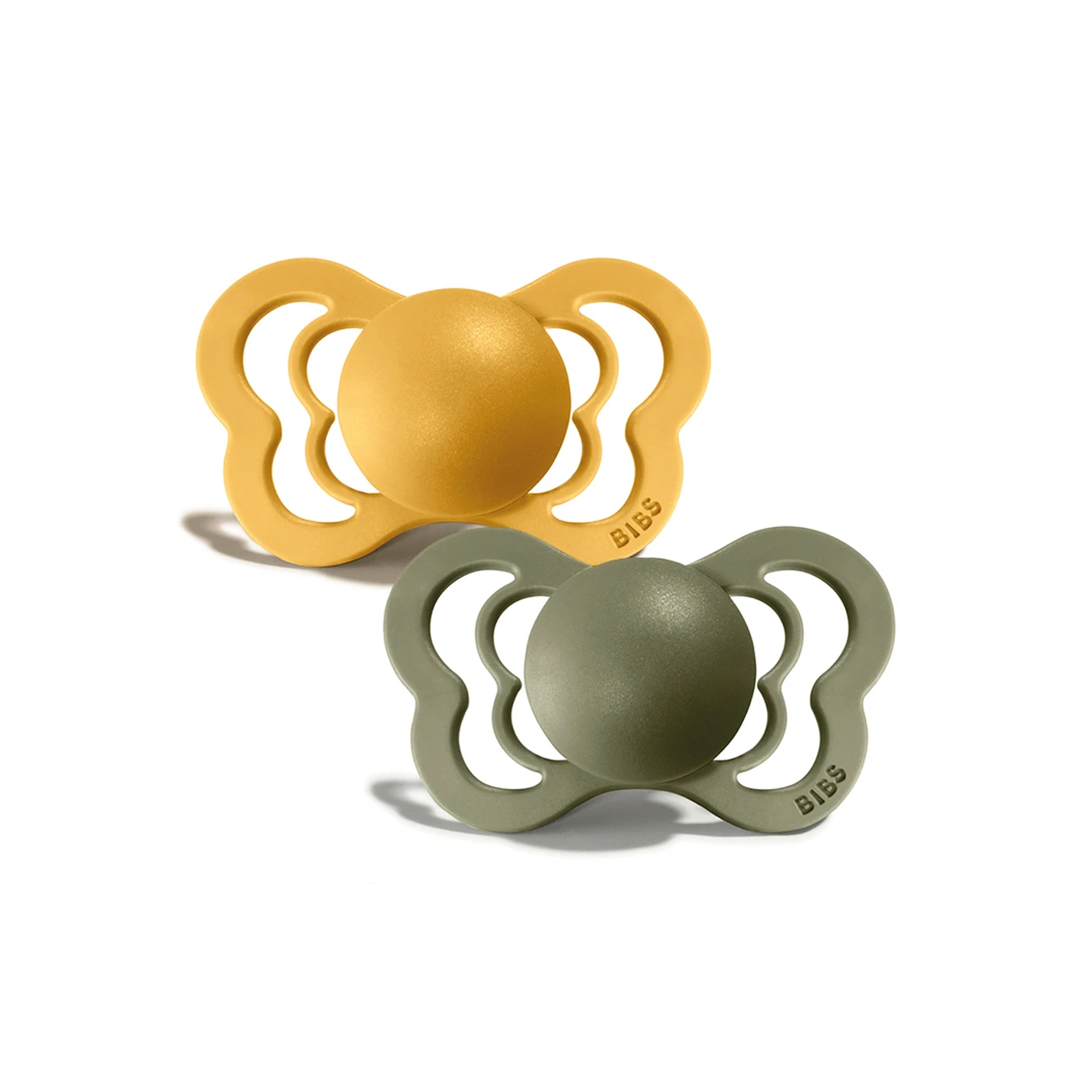 CHUPETAS BIBS COUTURE LATEX HONEY BEE/OLIVE