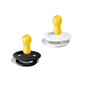 CHUPETAS BIBS COLOURS BLACK/WHITE