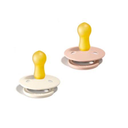 CHUPETAS BIBS COLOURS BLUSH/IVORY