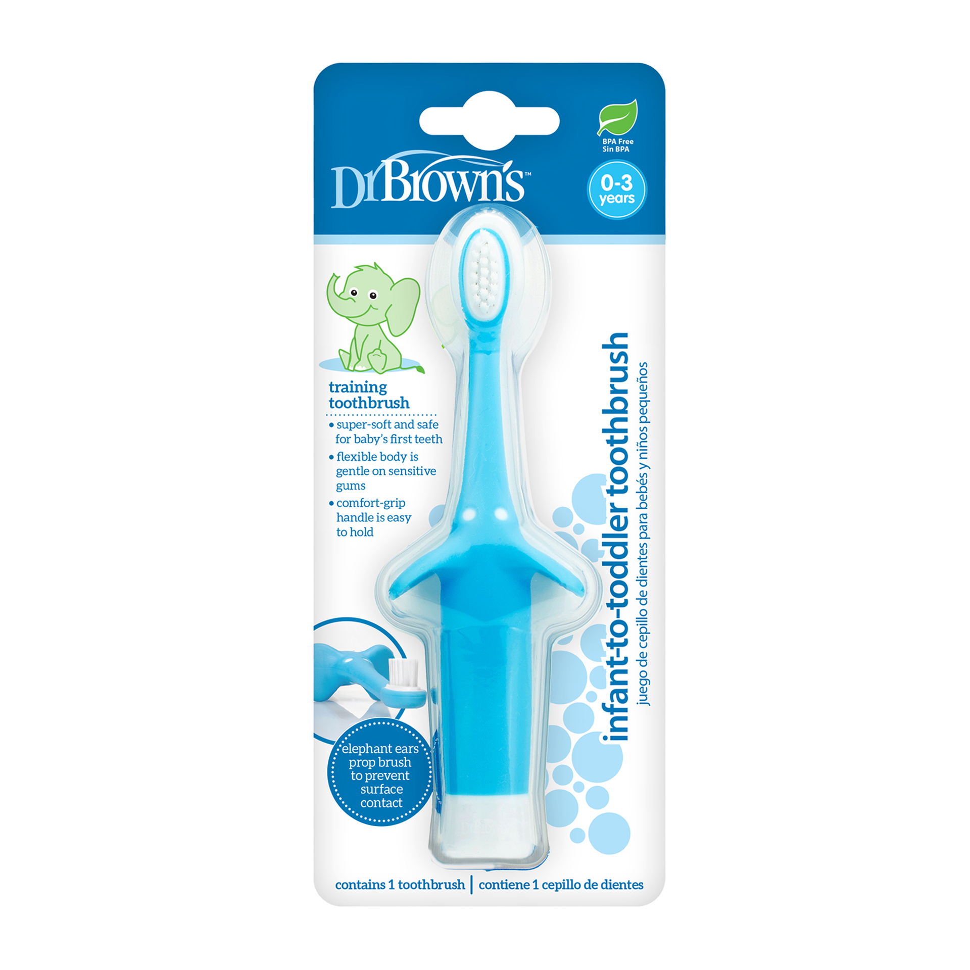 ESCOVA DE DENTES 0-3 ANOS ELEFANTE