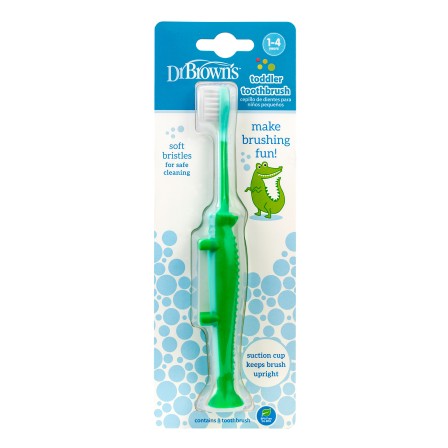 ESCOVA DE DENTES 1-4 ANOS CROCODILO