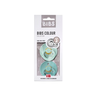 CHUPETAS BIBS COLOURS MINT/TURQUOISE