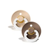 CHUPETAS BIBS NOCTURNAS COLOURS VANILLA/DARK OAK