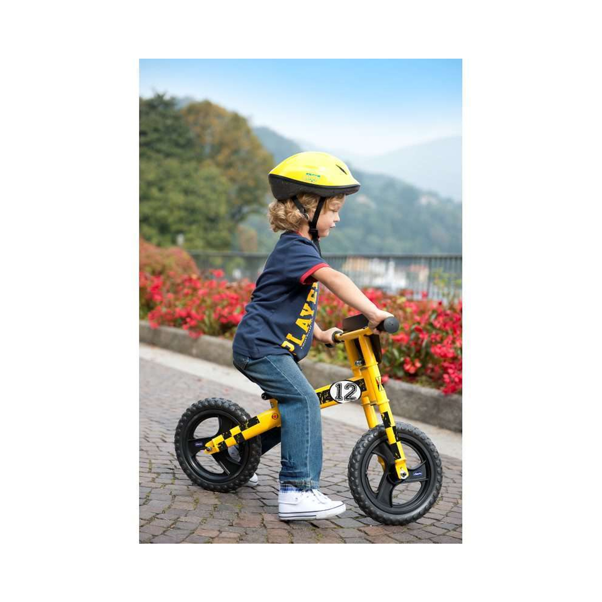 PRIMEIRA BICICLETA YELLOW THUNDER