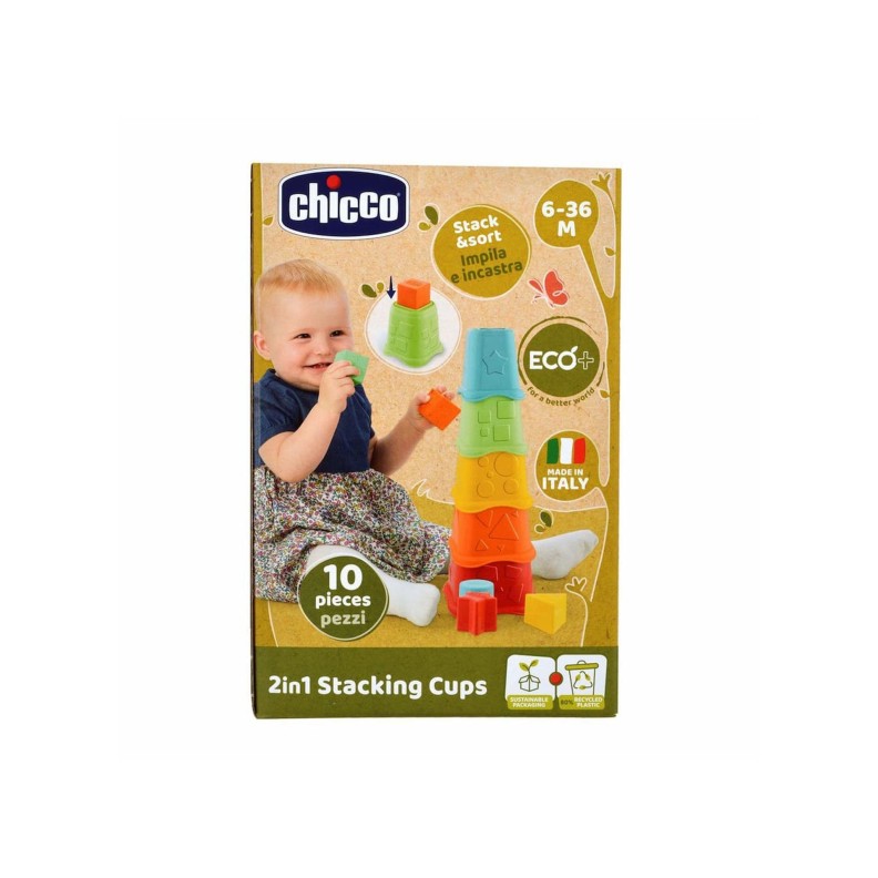 COPOS EMPILHÁVEIS ECO+ 2EM1 SMART2PLAY