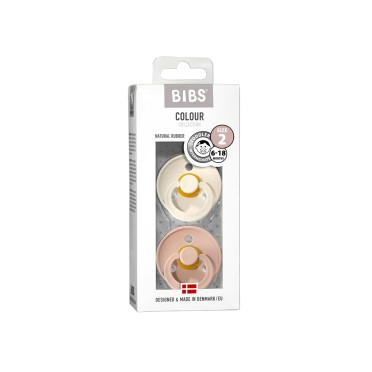 CHUPETAS BIBS COLOURS BLUSH/IVORY