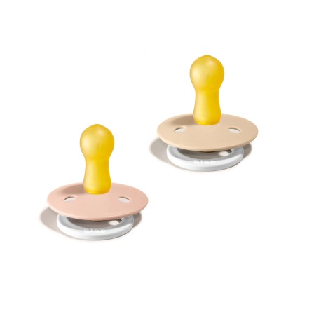 CHUPETAS BIBS NOCTURNAS COLOURS VANILLA/BLUSH