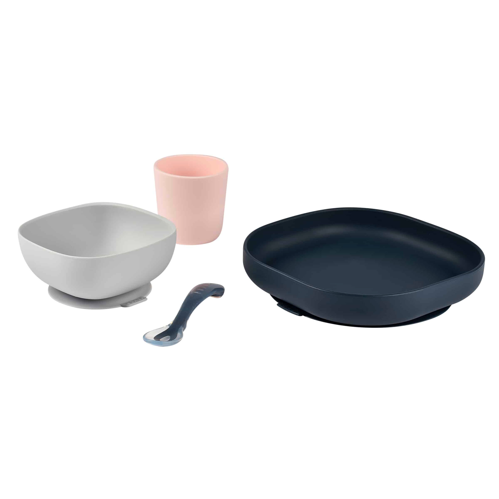 CONJUNTO DE REFEIÇÃO 4 PEÇAS SILICONE